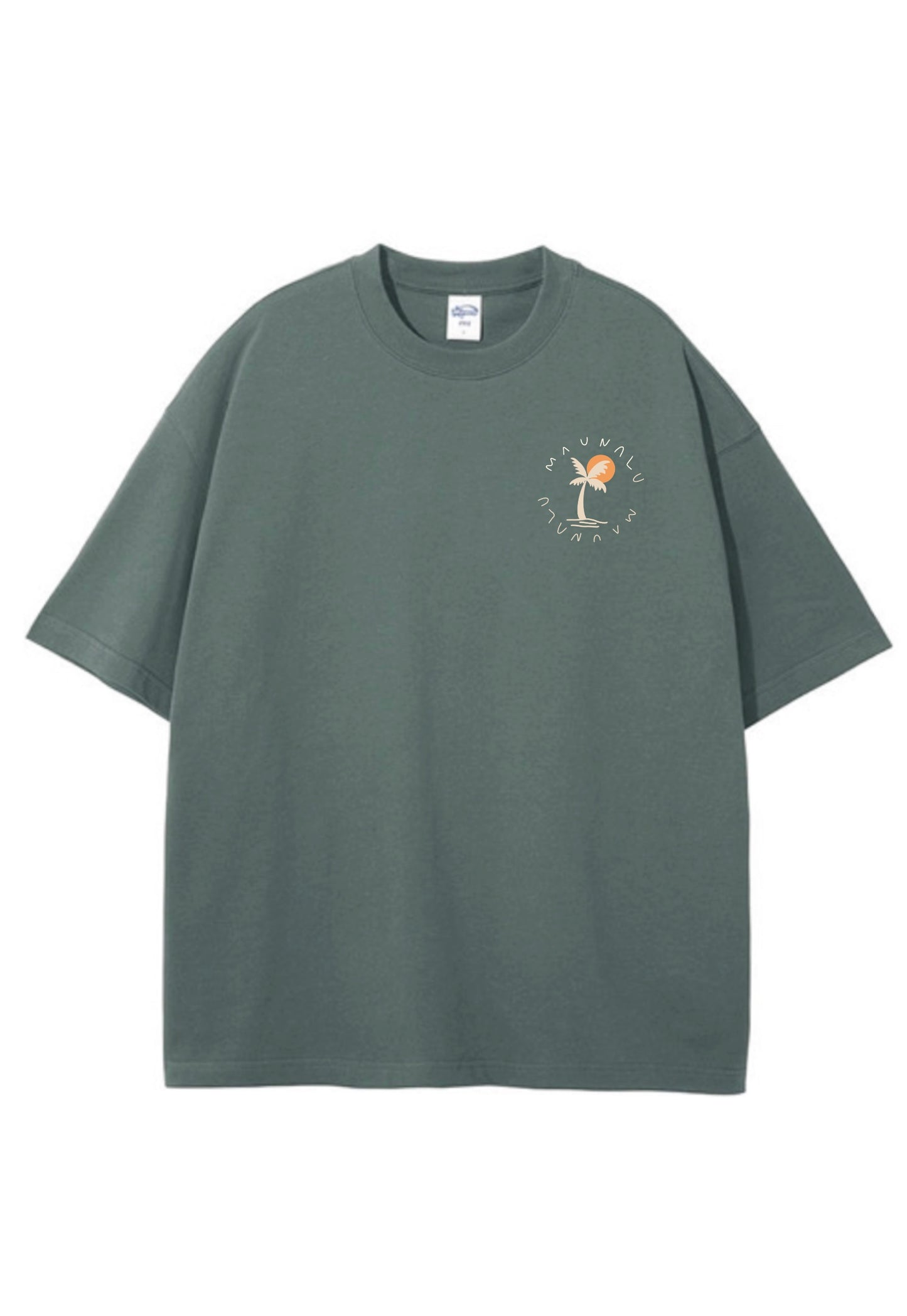 CAMISETA MAUNALU ORIGINALS VERDE